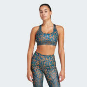 adidas by Stella McCartney Medium Support Sports Bra - Grey | adidas Finland