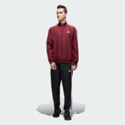 Burgundy mens adidas tracksuit outlet