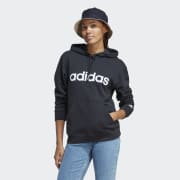 adidas Essentials Linear Hoodie Zwart adidas Offici le Shop