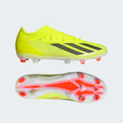adidas X Crazyfast Pro Firm Ground Cleats - Yellow | Unisex Soccer 