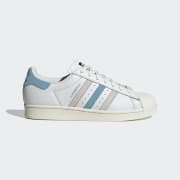 adidas Superstar Core Black/Gold/Pulse Blue Men's Shoe - Hibbett