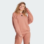 adidas City Escape Loose Crew Sweatshirt Brown adidas Canada