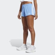 Shorts adidas Pacer 3-Stripes - Feminino