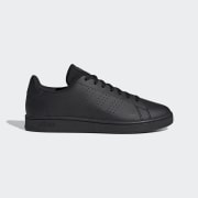 Tenis adidas advantage negros new arrivals
