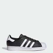 Adidas superstar noir brillant hotsell