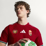 Hungary 26 Home Authentic Jersey