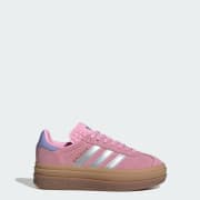 Childrens pink adidas gazelle outlet