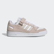 (WMNS) Adidas Originals Forum Low Sneakers White/Blue GY7985 US 10