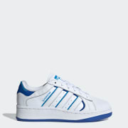 Adidas superstar white royal top