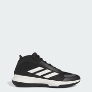 Adidas men's explosive bounce basketball shoes  black/white/grey 2025