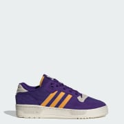 adidas Purple Washington Huskies Rivalry Low Basketball Shoes