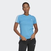adidas Women's Essentials 3-Stripes Long Sleeve T-Shirt