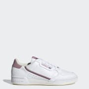 White adidas Continental 80 Vegan Shoes adidas UK