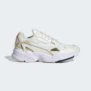 Adidas falcon blanche et or on sale