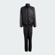 adidas Essentials 3 Stripes Woven Track Suit Black adidas UK