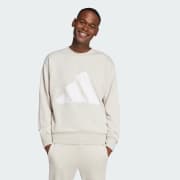 アディダス エッセンシャルズ ビッグロゴ フレンチテリースウェット - ブラック | アディダス ジャパン
