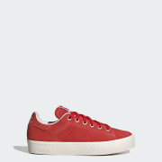 Adidas stan smith bambino rosso store