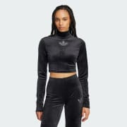 Adidas originals trefoil velvet leggings outlet