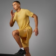 adidas HIIT Airchill Workout Tee - Beige | Men's Training
