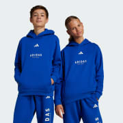 adidas ALL SZN Graphic Hoodie Kids Blue Free Shipping with adiClub adidas US