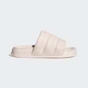 adidas Adilette Essential Slides Pink adidas Thailand