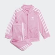 adidas | adidas Lifestyle Suit Pink - Adicolor US Kids\' Track | SST