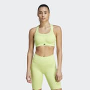 adidas TLRD Impact Training High-Support Bra - White