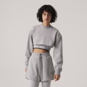 adidas by Stella McCartney TrueCasuals Cropped Sweatshirt Grey