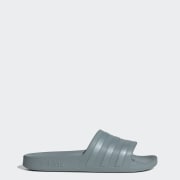 adidas Adilette Aqua Slides Grey adidas UK