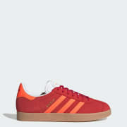 adidas Gazelle Shoes Red Free Shipping with adiClub adidas US