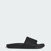 Black sliders adidas sales