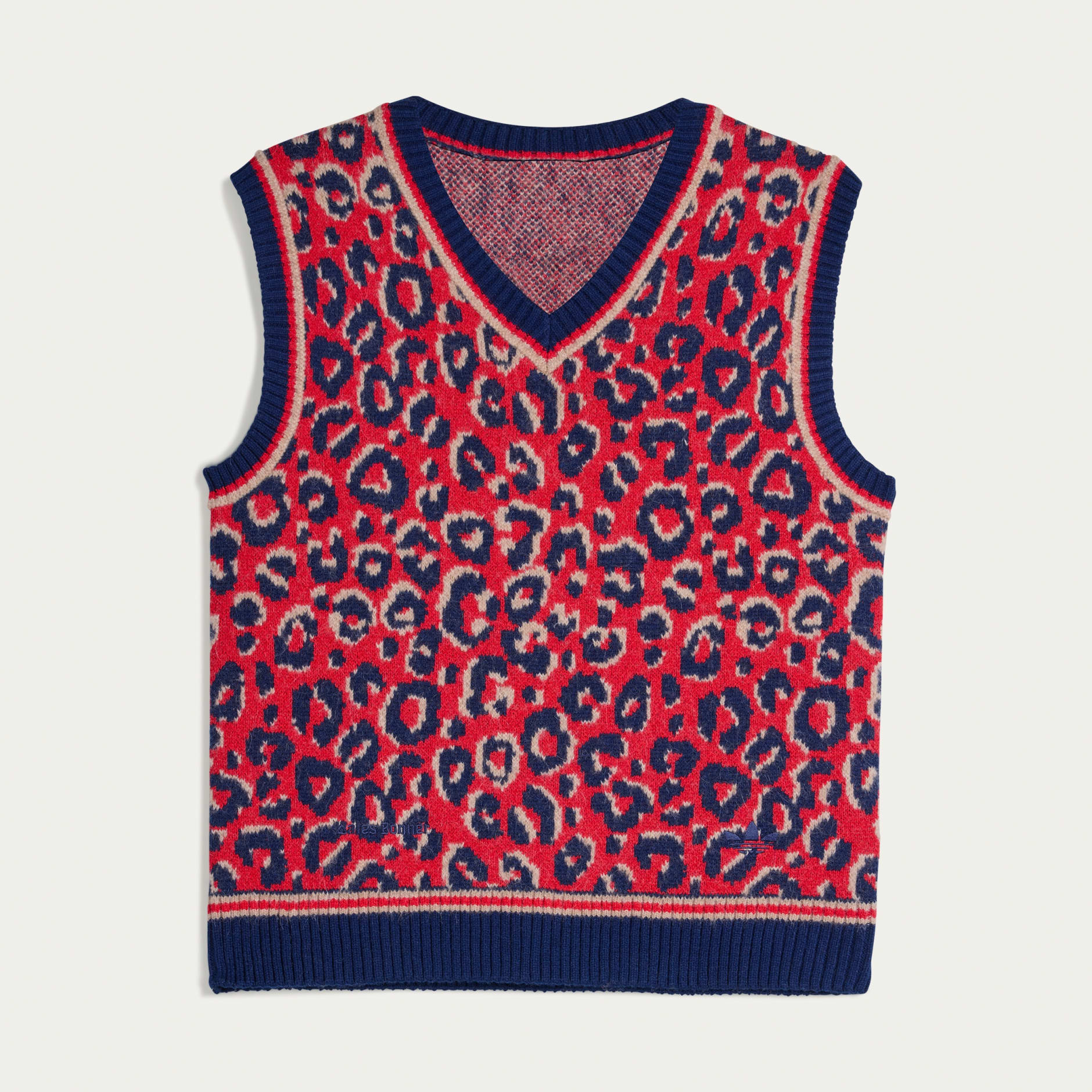 Clothing - Wales Bonner Knit Vest - Blue | adidas Oman