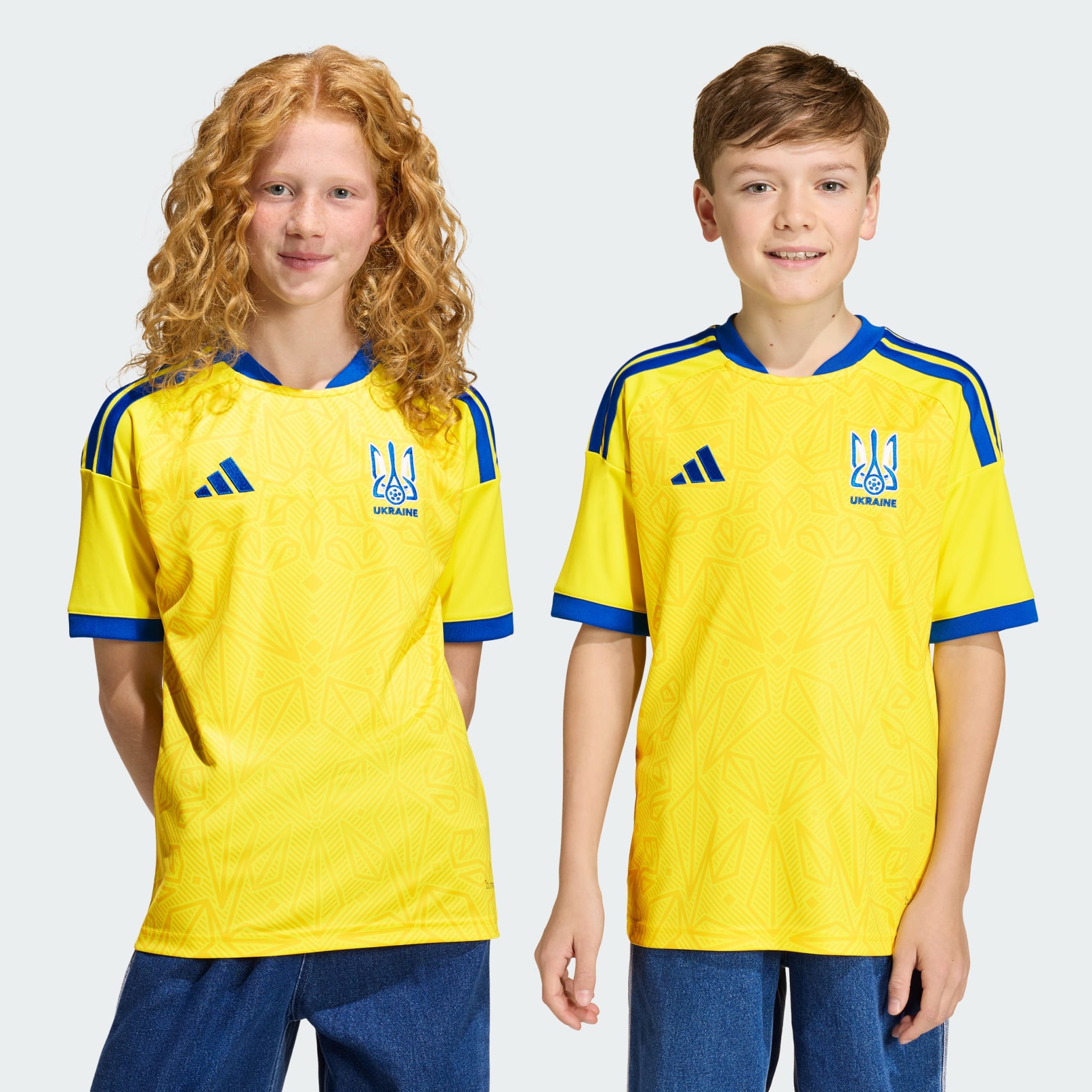 Ukraine 26 Home Kids Jersey