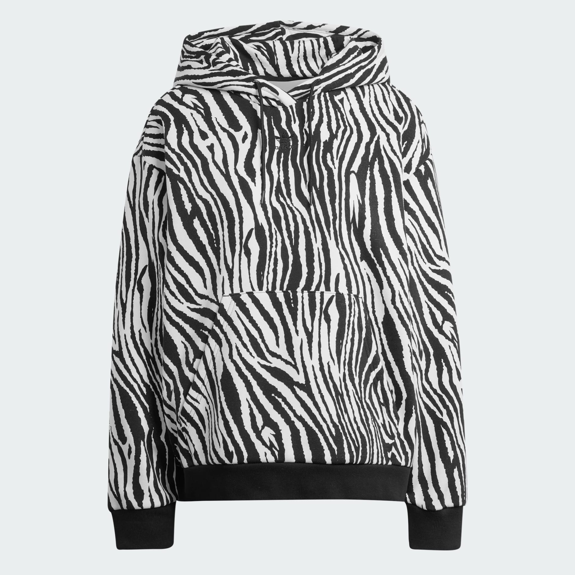 KE Zebra - | Hoodie Allover adidas Essentials Print White Animal adidas