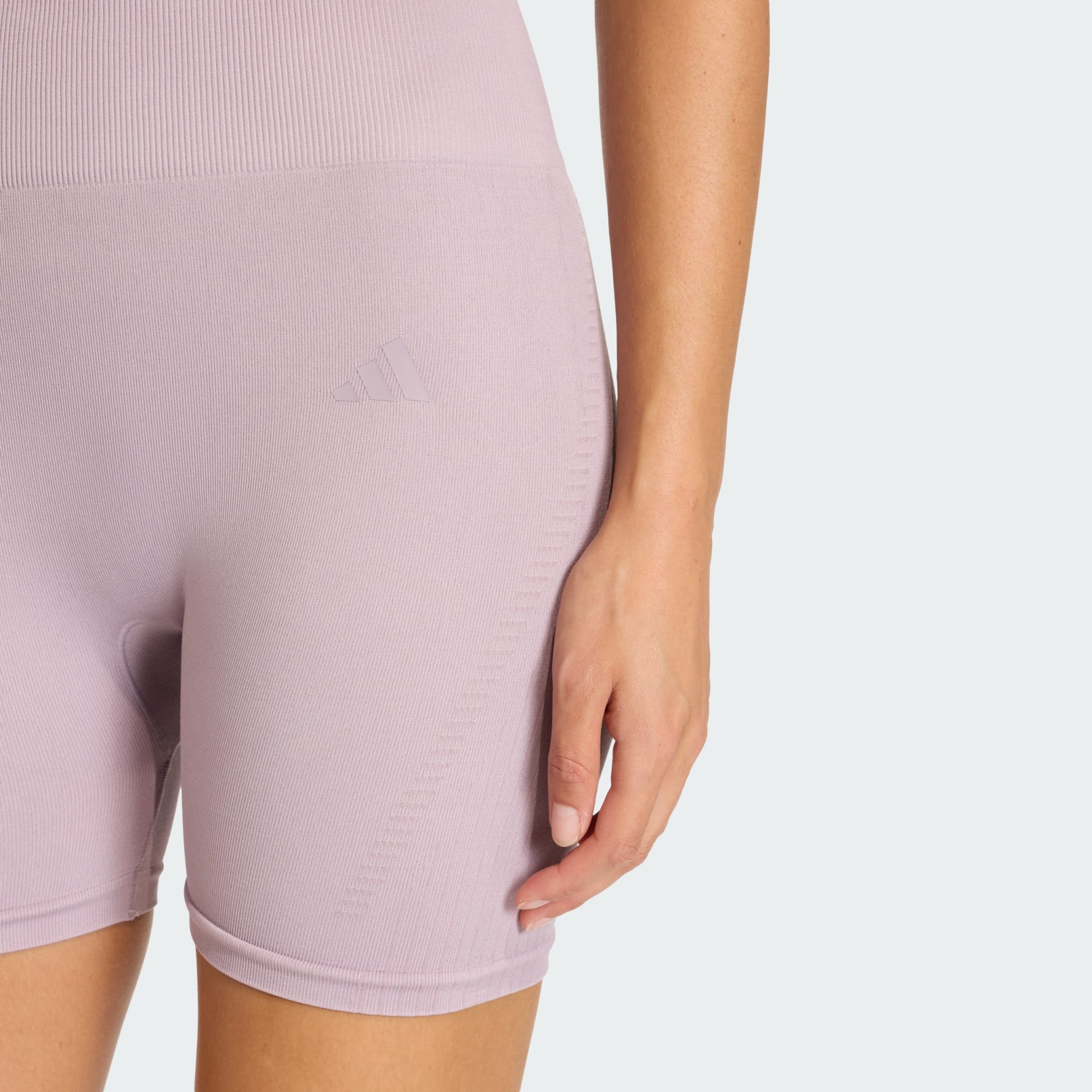 Colanți scurți tricotați Workout Essentials 4 inch