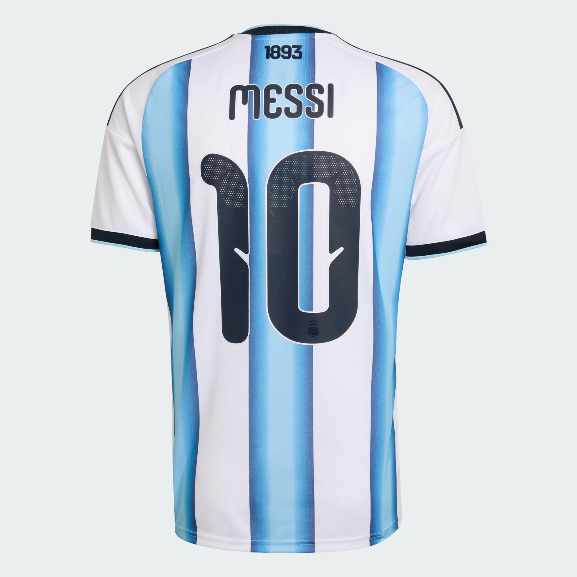 Argentina 26 Home Messi Jersey