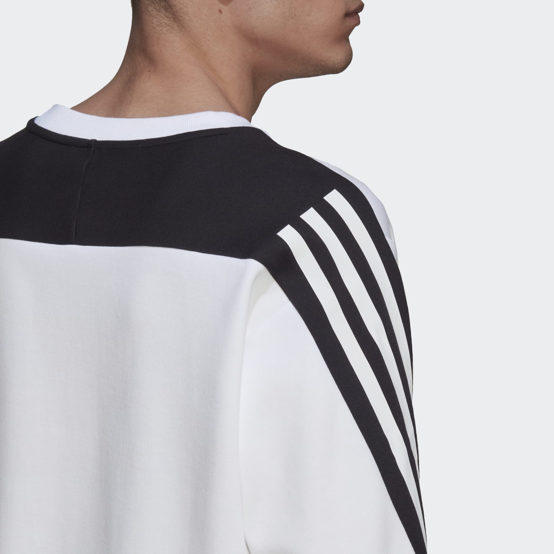 adidas Future Icons 3-Stripes Sweatshirt - White | adidas LK