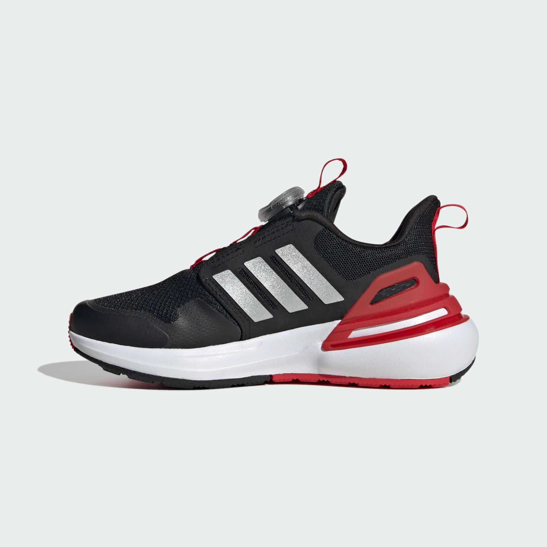 Adidas bounce hot sale red black