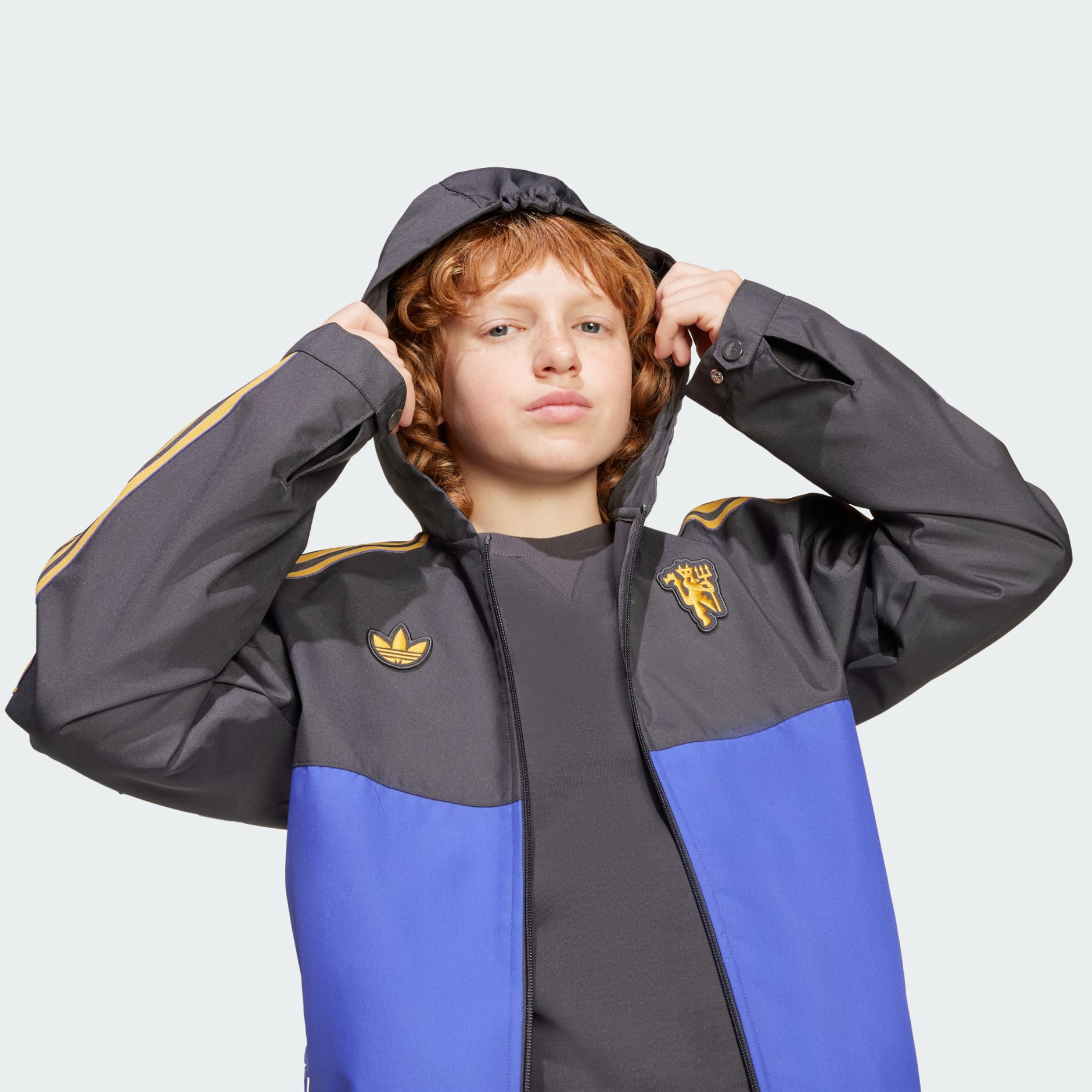 Jachetă parka Manchester United Terrace Icons