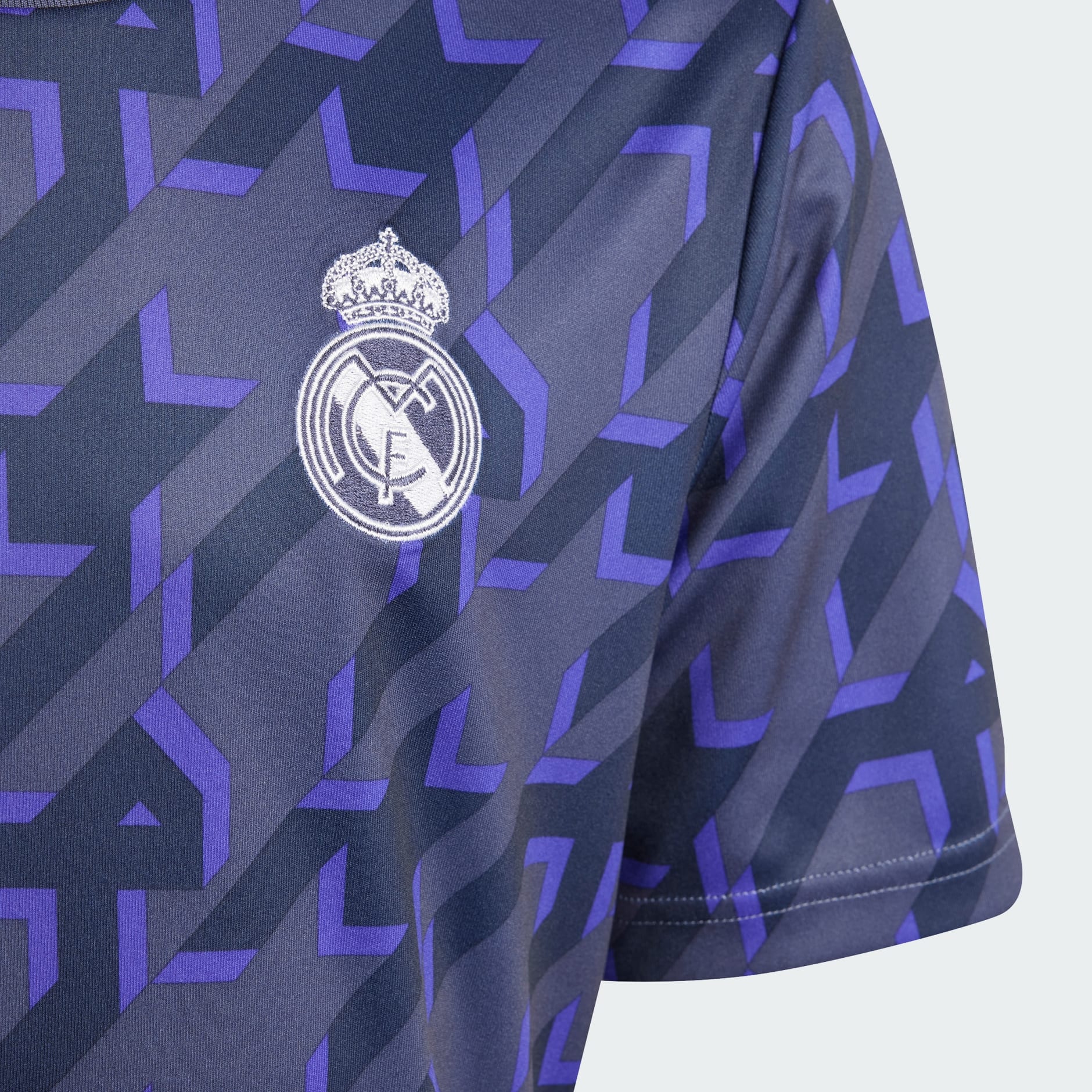 adidas Real Madrid Pre-Match Jersey Kids - Blue | adidas GH