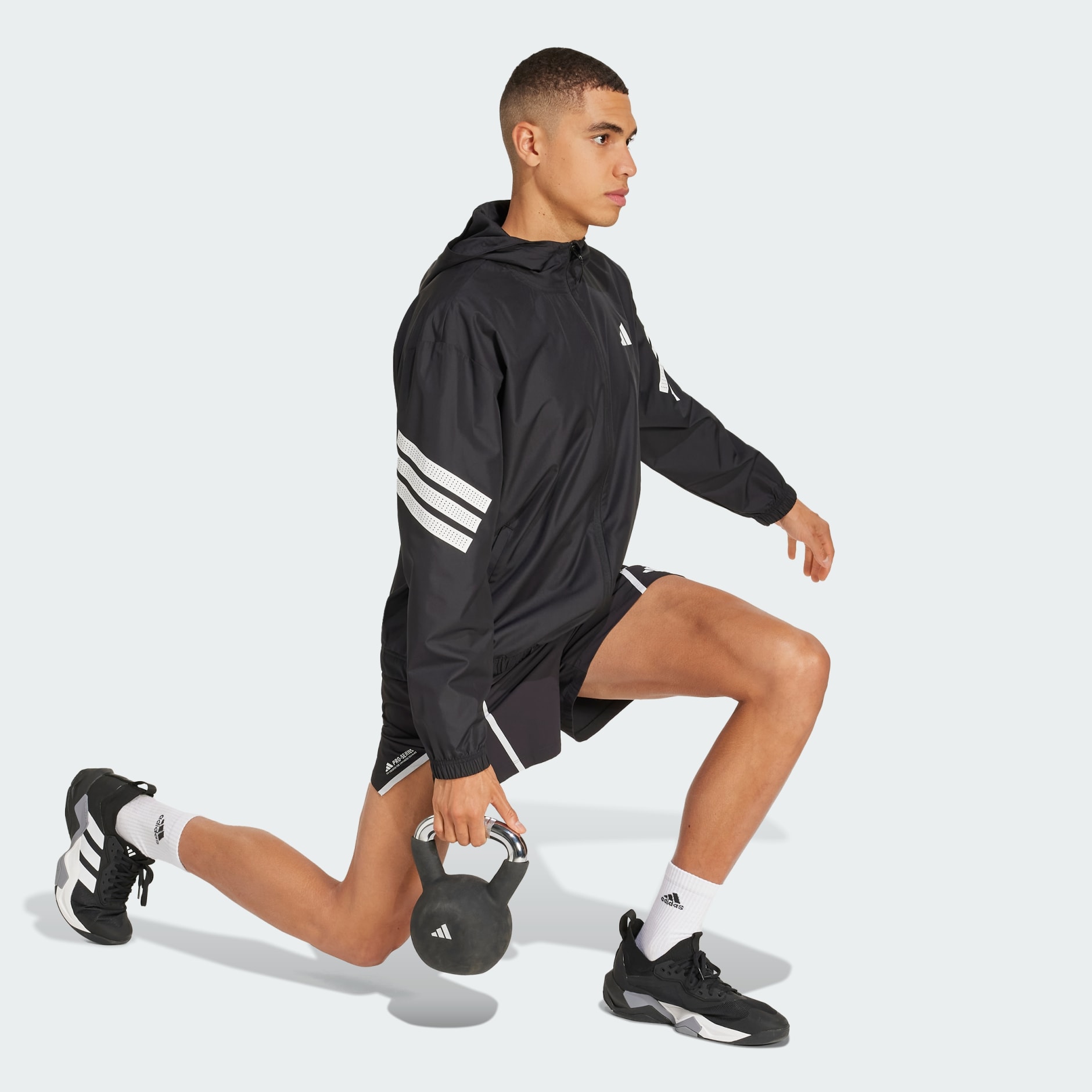 Icon 3-Stripes Windbreaker