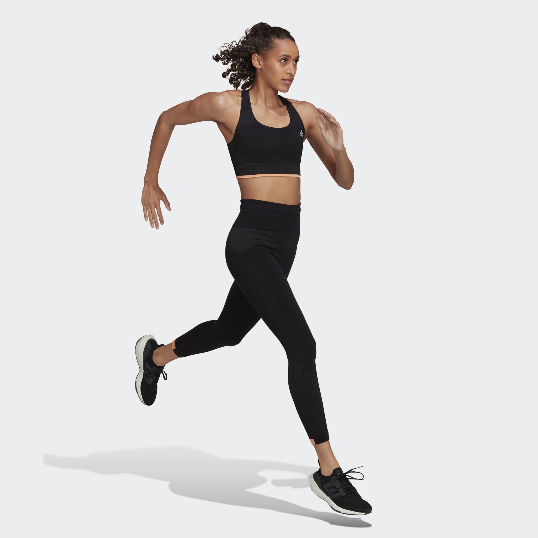 Running Medium-Support Seamless Merino Wool Bra