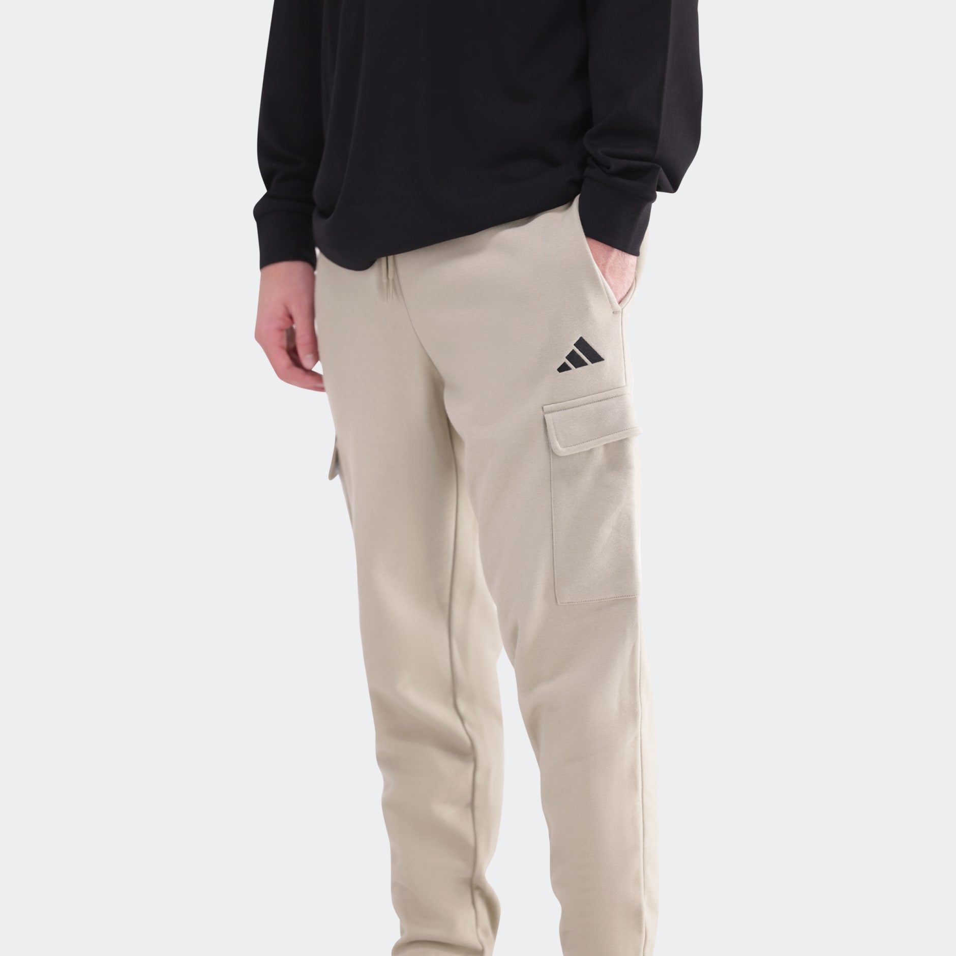 Essentials Feelcozy Fleece Cargo Joggers