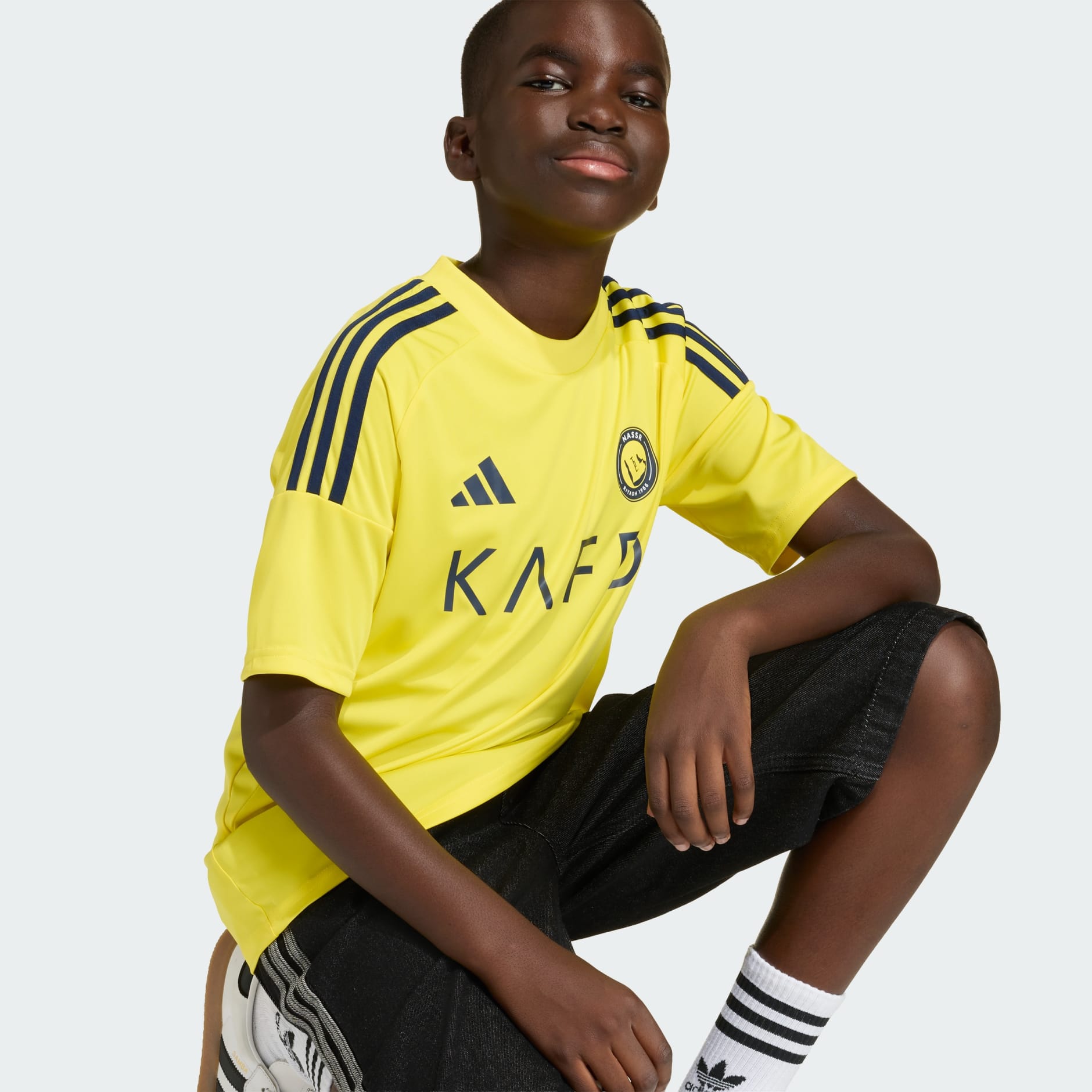 Al Nassr FC 2025/2026 Home Fan Jersey Kids