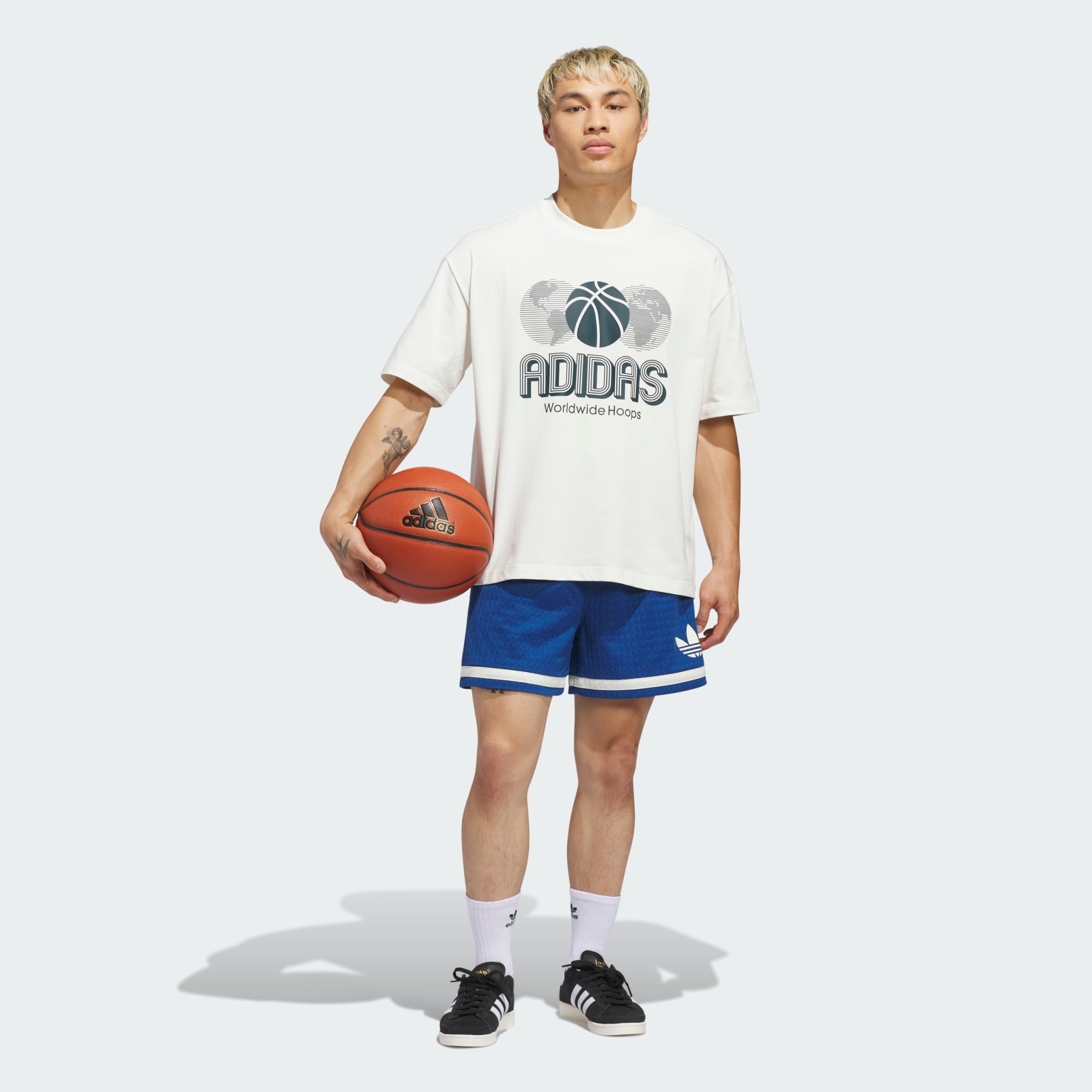 World Wide Hoops Global Basketball Tee