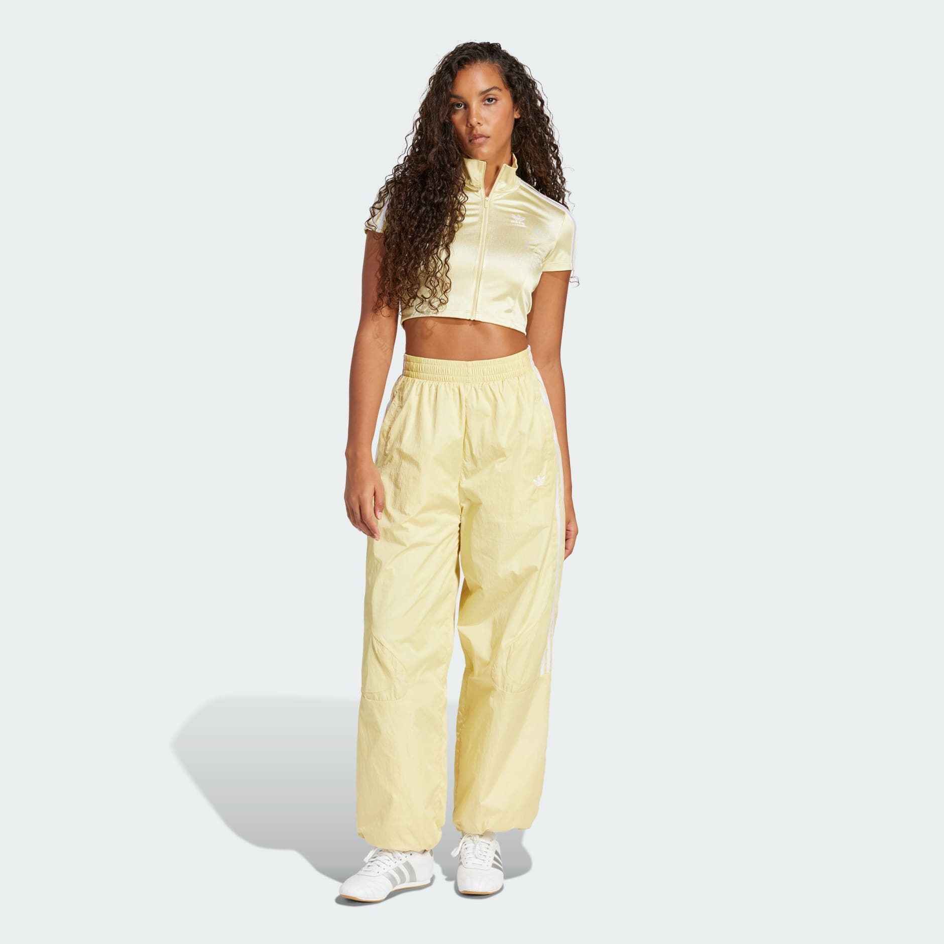 adidas Adicolor Teamgeist Oversized Track Pants - Yellow
