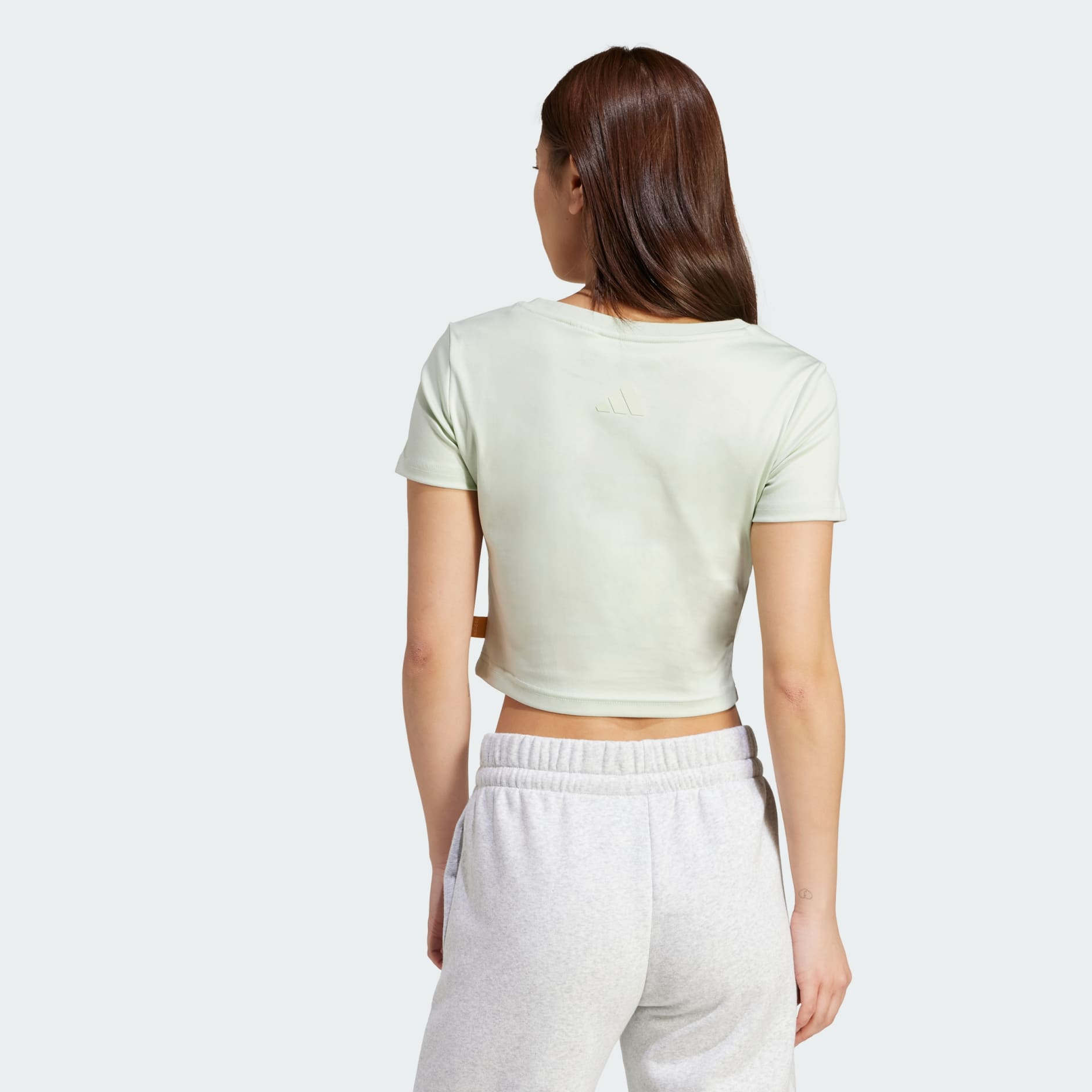 Cat Patch Cropped Graphic Tee