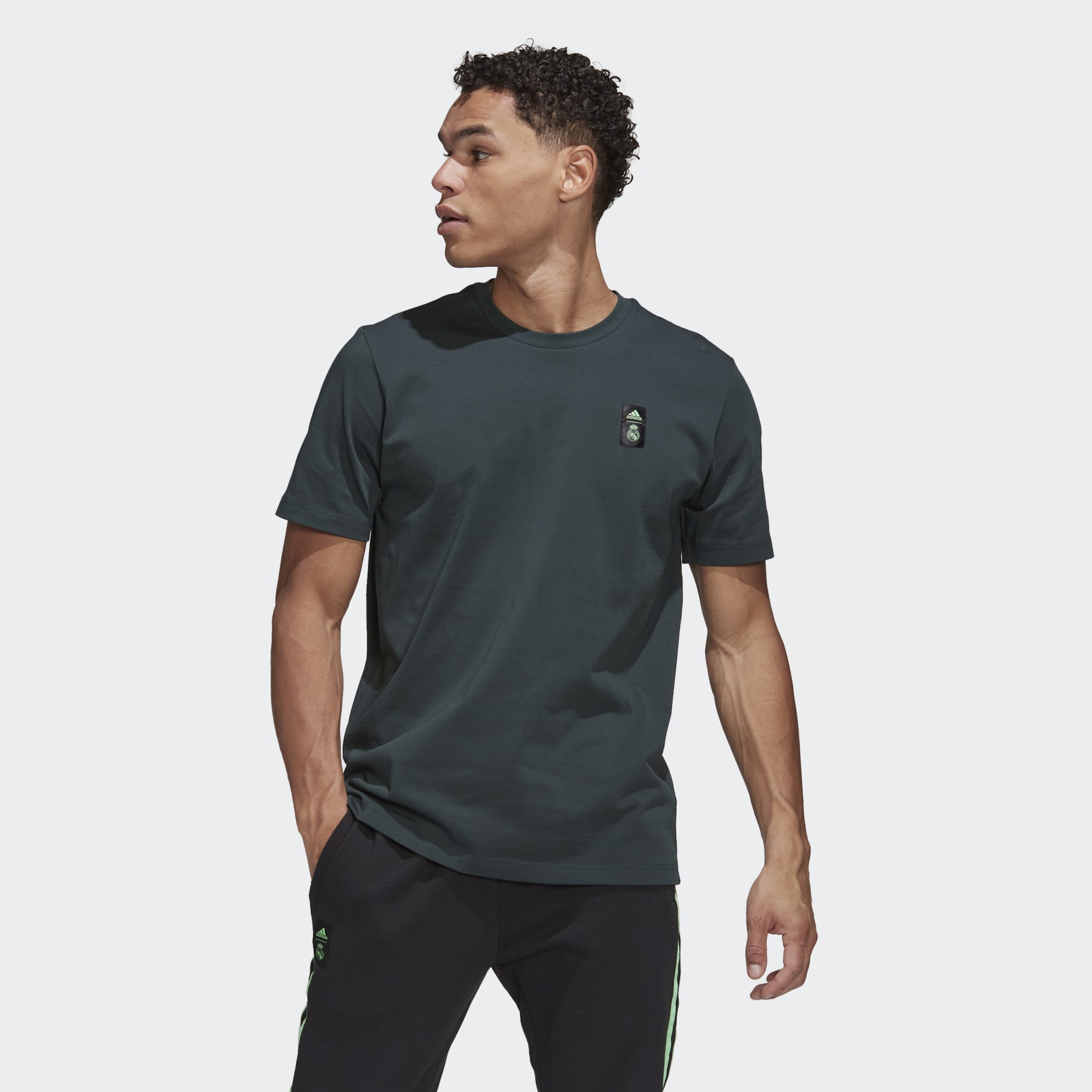Camiseta de Algodón Grueso Lifestyler Tiro 21 Real Madrid