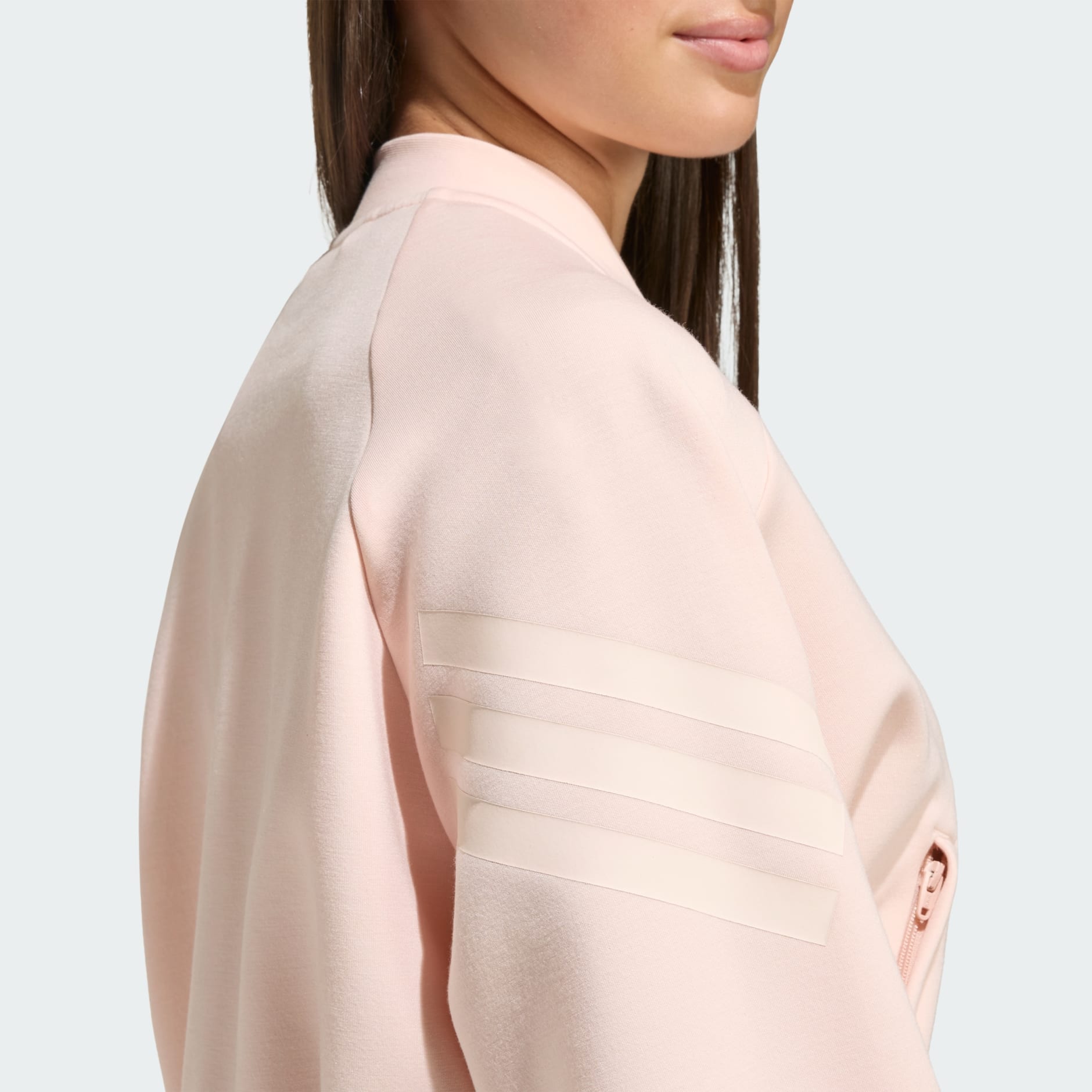 BLUZĂ DE TRENING FUTURE ICONS CU 3 DUNGI ȘI FERMOAR DE SUS P&Acirc;NĂ JOS