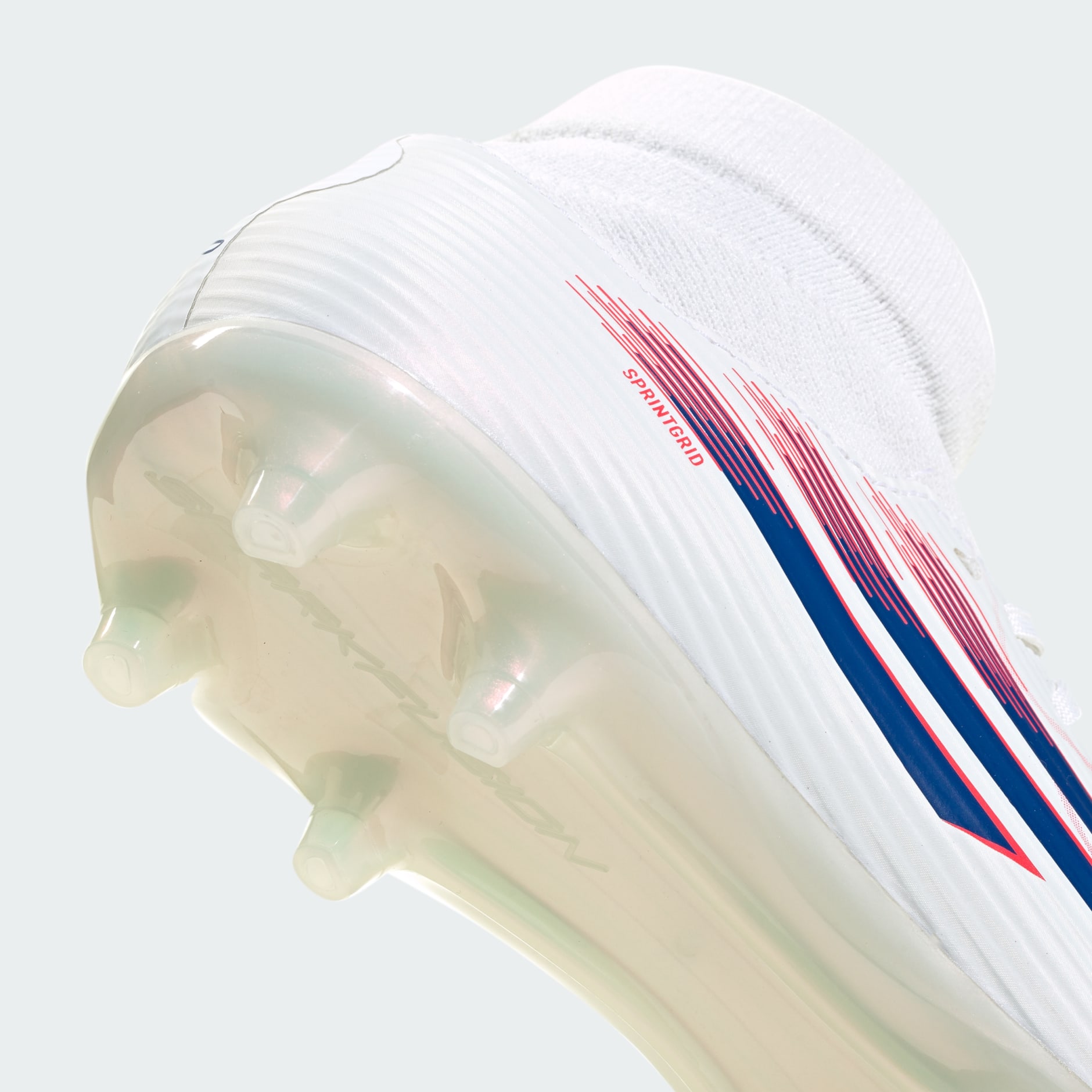 Ghete de fotbal F50 SPARKFUSION LEAGUE cu guler mediu pentru teren dur/gazon artificial pentru femei